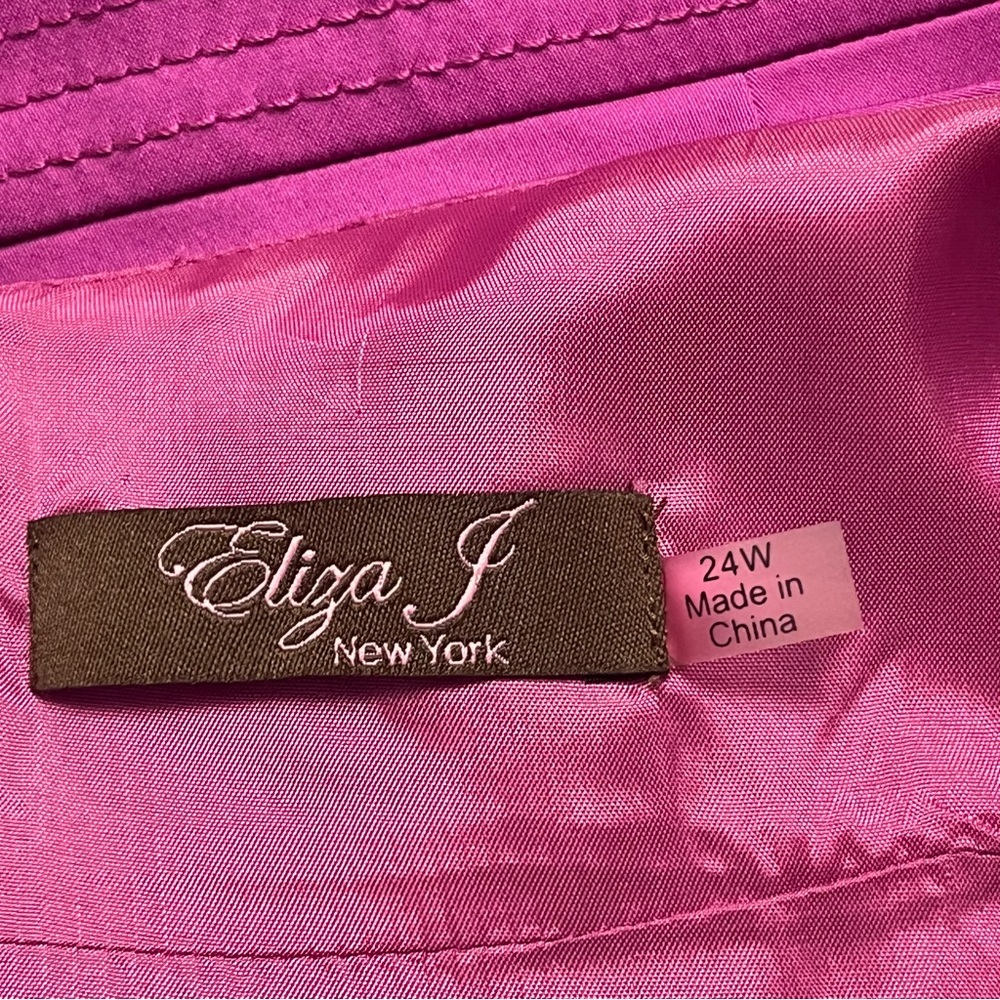 Eliza J Purple Midi Dress - Picture 7 of 11